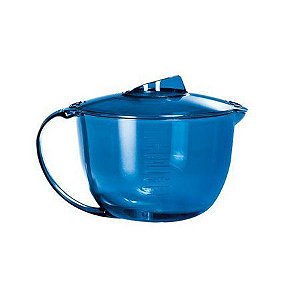 Tupperware Jarra Microplus 1 Litro Policarbonato Azul