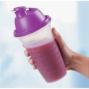 Tupperware Quick Shake 500ml Lilás