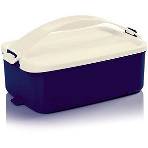 Tupperware Picnic Line Com Alça 1,5 Litros Azul