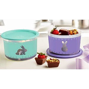 Tupperware Mini Instantâneas Slim 575ml Páscoa