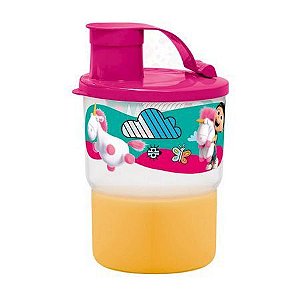 Tupperware Copo Colors Agnes com Bico 225ml Rosa
