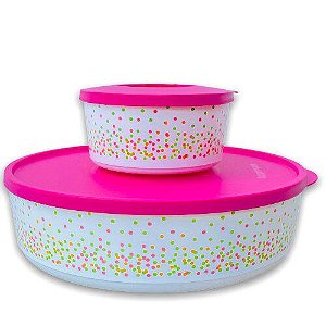 Tupperware Tigelas Ilúmina Alegria 2 Pecas