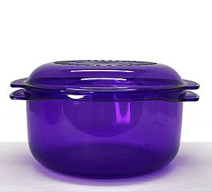 Tupperware Tigela Microplus 3 Litros Roxa Policarbonato