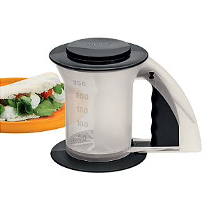 Tupperware Polvilhador Preto Base Transparente 250g