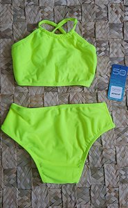 Cropped Infantil Neon
