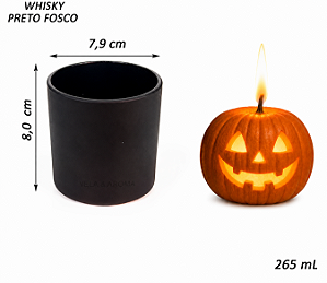 COPO WHISKY PRETO FOSCO - 265 ml