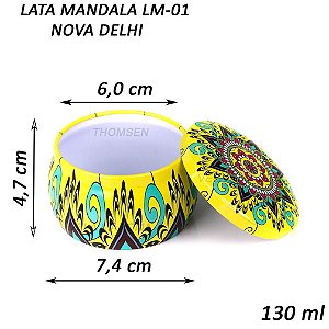 LATA VELA MANDALA 130 ml - LM-01 NOVA DELHI