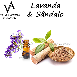 ESSÊNCIA LAVANDA E SANDALO VA CANDLE