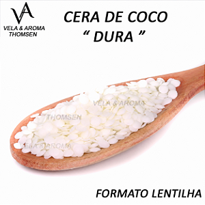 CERA DE COCO DURA VEGETAL - LENTILHA