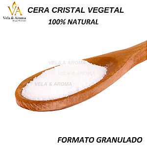 CERA CRISTAL VEGETAL - GRANULADA