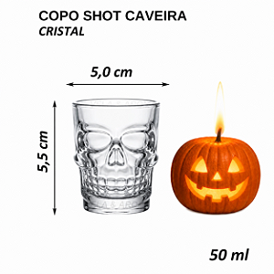 SHOT CAVEIRA CRISTAL - 50 ML