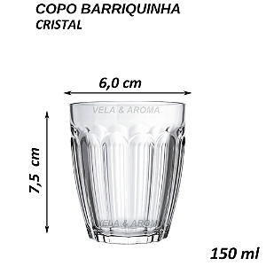 COPO BARRIQUINHA - 150 ML