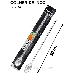 COLHER DE INOX - 30 cm