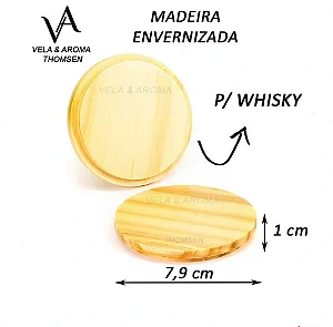 TAMPA MADEIRA WHISKY - ENVERNIZADO