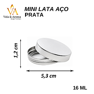 MINI LATA AÇO - 16 ML