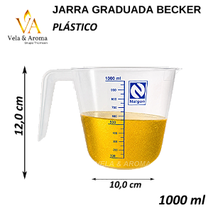 JARRA GRADUADA BECKER 1000 ML