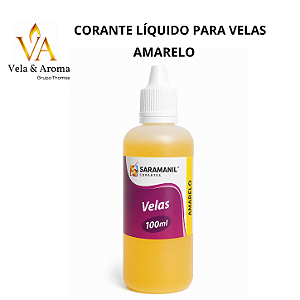 CORANTE LIQUIDO PARA VELAS SARAMANIL - AMARELO