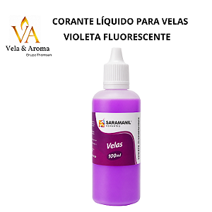 CORANTE LIQUIDO PARA VELAS SARAMANIL - VIOLETA FLUORESCENTE