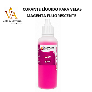 CORANTE LIQUIDO PARA VELAS SARAMANIL -  MAGENTA FLUORESCENTE