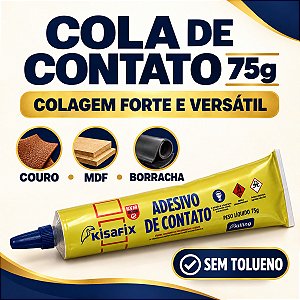 Cola de Contato Kisafix Bisnaga 75g