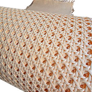 Palhinha Indiana Sextavada Celulose - Bege 80cm