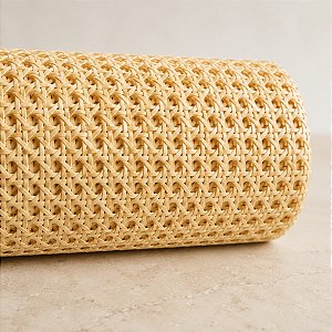 Palhinha Indiana Sextavada Celulose - Bege 80cm