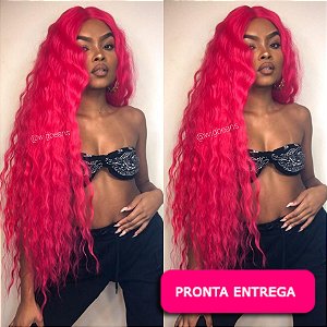 Lace Front Kelly - Rosa Pink