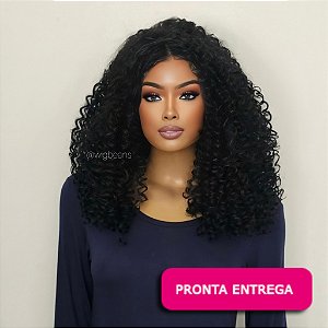 Wig Tina - 1B preto natural