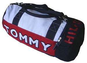 Sacola de Viagem Duffle TOMMY bordada.