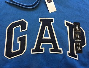 Moletom GAP Masculino - Hoddie - Produto importado USA - Royal
