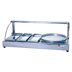 Estufa Elétrica Vidro Curvo 3 Bandejas com 1 Porta Pizza – Linha Luxo