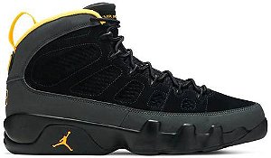 Tênis Nike Air Jordan 9 Retro - Dark Charcoal University Gold