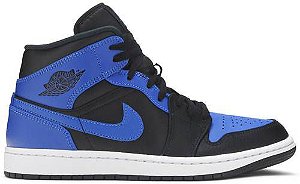 Tênis Nike Air Jordan 1 Mid - Hyper Royal