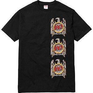 Camiseta Supreme x Slayer Eagle Black