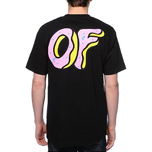 Camiseta Odd Future Donut OF - Black