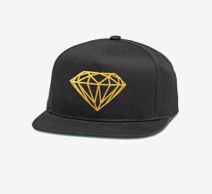 Boné Diamond Supply Co. Brilliant Radiant Gold