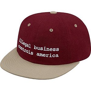 Boné Supreme Illegal Business Controls America