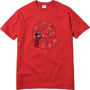Camiseta Supreme Joe Roberts Swirl Red