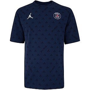 Camiseta Jordan x PSG Statement - Blue Navy