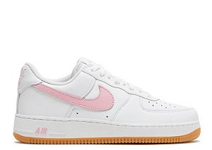 Tênis Nike Air Force 1 Low Color of The Month - White Pink