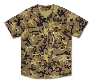 Jersey Pink Dolphin Tactical Overshirt - Camo