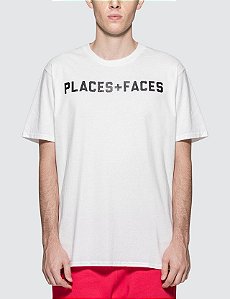 Camiseta Places+Faces Logo - White