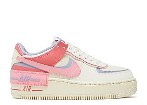 Tênis Nike Air Force 1 Shadow - Sail Coral Chalk