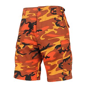 Bermuda Rothco Camo - Orange