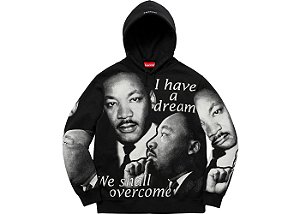 Moletom Supreme Martin Luther King - Black