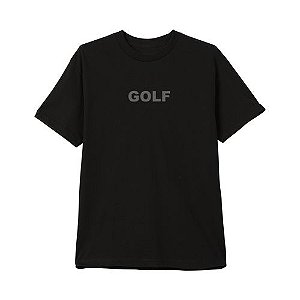 Camiseta Golf Wang Logo Reflective 3M - Black