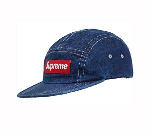 Boné 5-Panel Supreme Washed Chino Twill - Denim