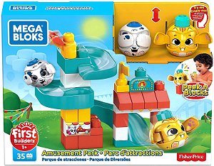 Mega Bloks First Builders Peek a Blocks PQ Diversões - Fischer-Price