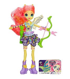 Boneca My Little Pony Equestria Girls Wondercolt Luxo Fluttershy - Hasbro