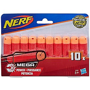 Refil com 10 Dardos para Lancador Nerf Mega - Hasbro